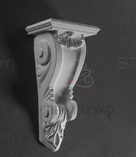 Corbels (Bracket, KR_0769) 3D models for cnc