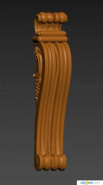 Corbels (Chest bracket, KR_0771) 3D models for cnc