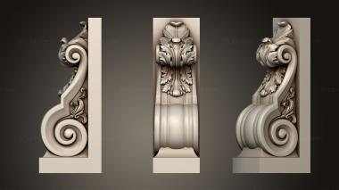 Corbels (Bracket, KR_0781) 3D models for cnc