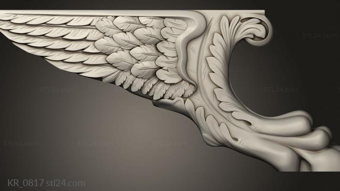 Corbels (Models of rz bed support, KR_0817) 3D models for cnc