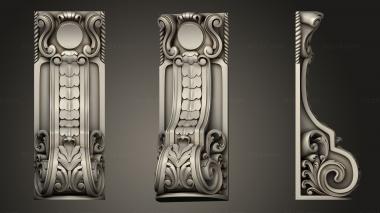 Corbels (Bracket, KR_0820) 3D models for cnc