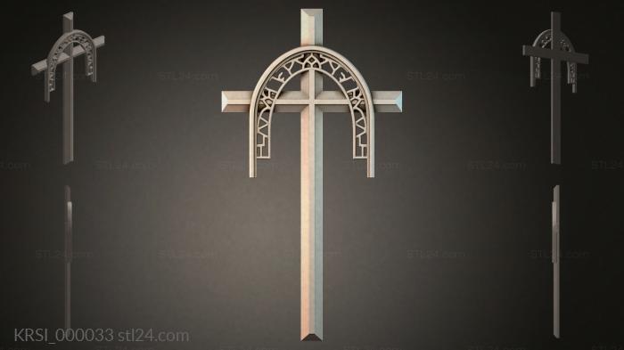 Кресты разные (KRSI_000033) 3D модель для ЧПУ станка