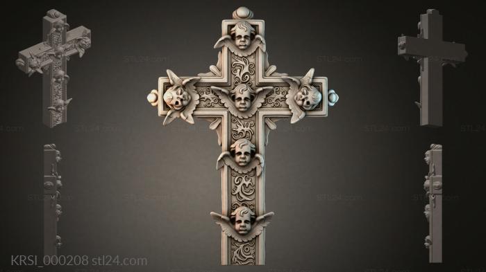 Кресты разные (KRSI_000208) 3D модель для ЧПУ станка