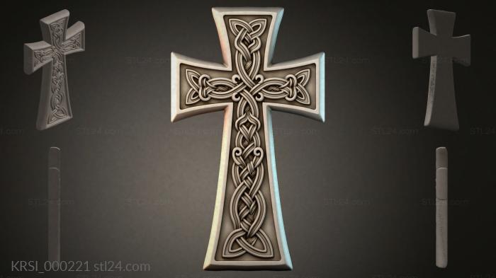 Кресты разные (KRSI_000221) 3D модель для ЧПУ станка