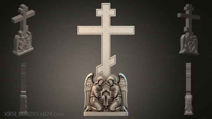 Different crosses (KRSI_000293) 3D models for cnc