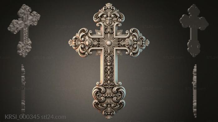 Кресты разные (KRSI_000345) 3D модель для ЧПУ станка