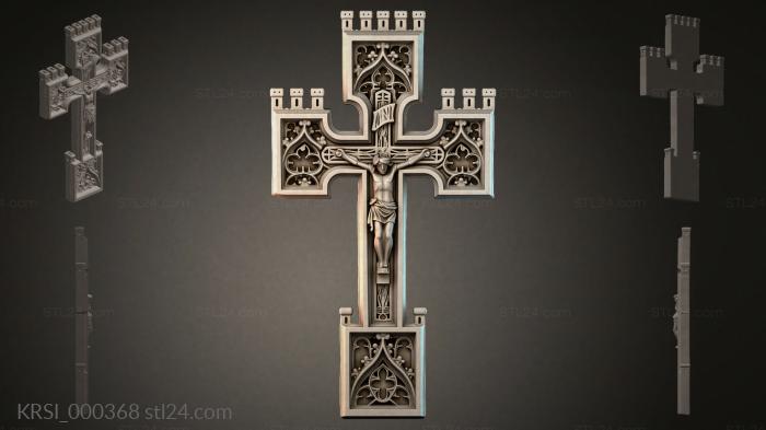 Кресты разные (KRSI_000368) 3D модель для ЧПУ станка