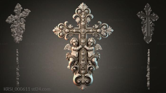 Кресты разные (KRSI_000611) 3D модель для ЧПУ станка