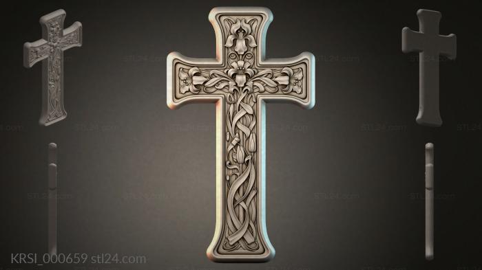 Кресты разные (KRSI_000659) 3D модель для ЧПУ станка