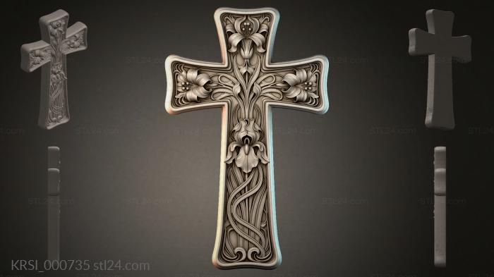 Кресты разные (KRSI_000735) 3D модель для ЧПУ станка