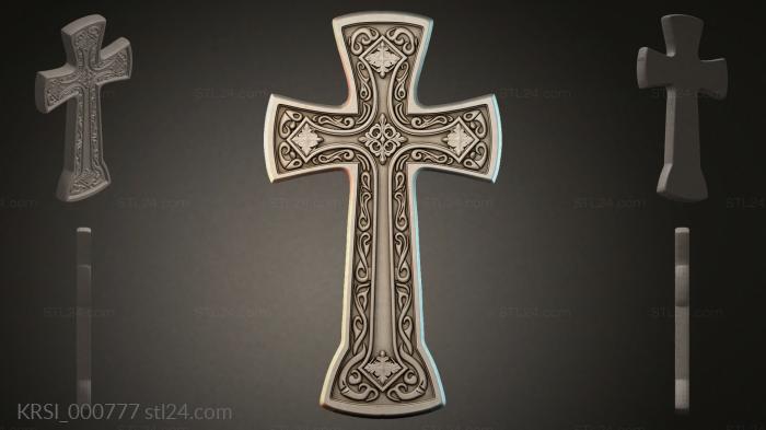 Кресты разные (KRSI_000777) 3D модель для ЧПУ станка