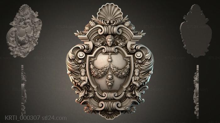 Cartouches (KRTI_000307) 3D models for cnc