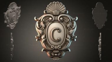 Cartouches KRTI_000534 3d model