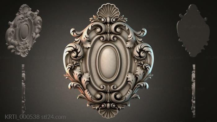 Cartouches (KRTI_000538) 3D models for cnc