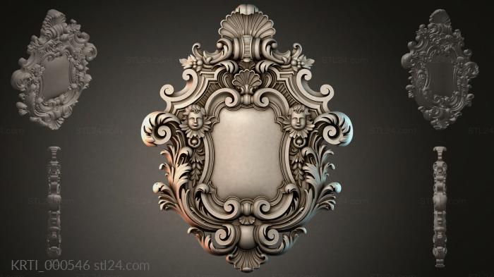 Cartouches (KRTI_000546) 3D models for cnc