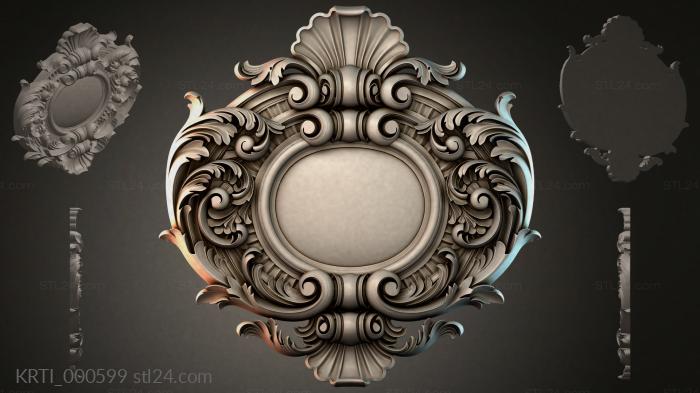 Cartouches (KRTI_000599) 3D models for cnc