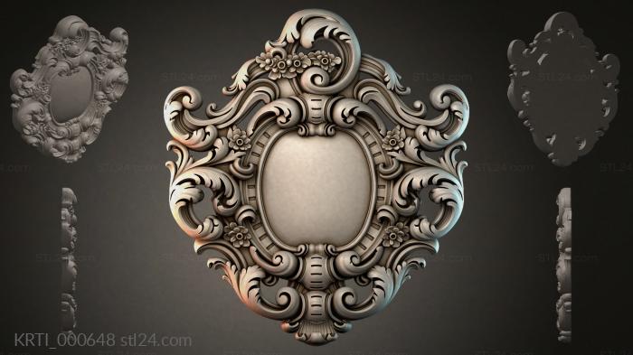 Cartouches (KRTI_000648) 3D models for cnc