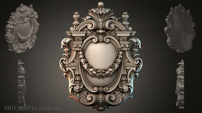 Cartouches (KRTI_000716) 3D models for cnc