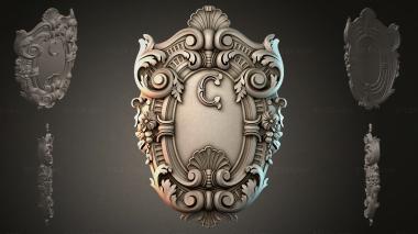 Cartouches KRTI_000858 3d model
