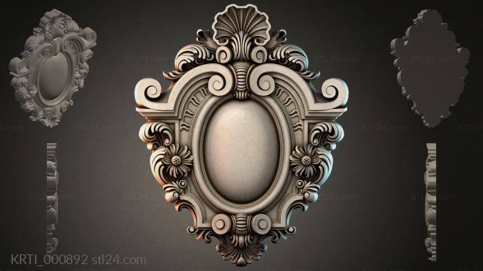 Cartouches (KRTI_000892) 3D models for cnc