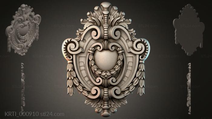Cartouches (KRTI_000910) 3D models for cnc