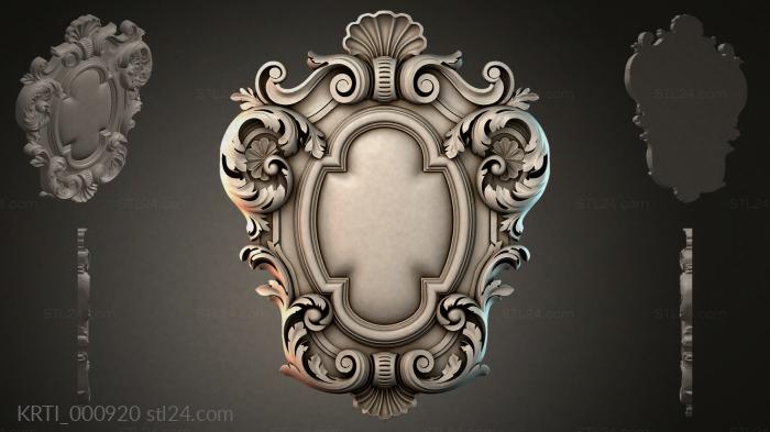 Cartouches (KRTI_000920) 3D models for cnc