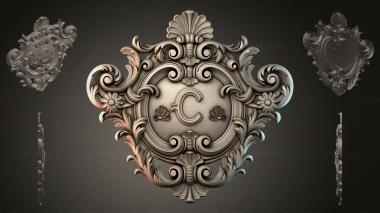 Cartouches KRTI_000932 3d model