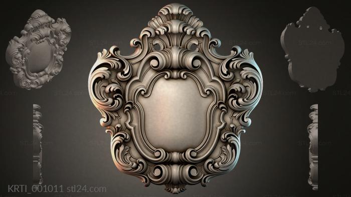 Cartouches (KRTI_001011) 3D models for cnc