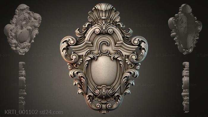 Cartouches (KRTI_001102) 3D models for cnc