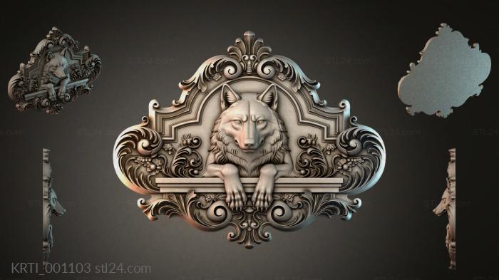 Cartouches (KRTI_001103) 3D models for cnc