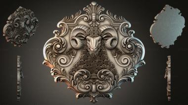 Cartouches KRTI_001129 3d model