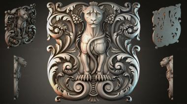 Cartouches KRTI_001145 3d model