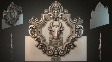Cartouches KRTI_001161 3d model