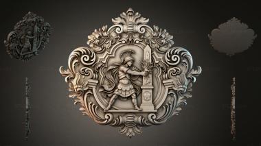 Cartouches KRTI_001196 3d model