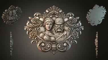Cartouches KRTI_001203 3d model