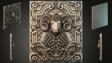 Cartouches KRTI_001297 3d model