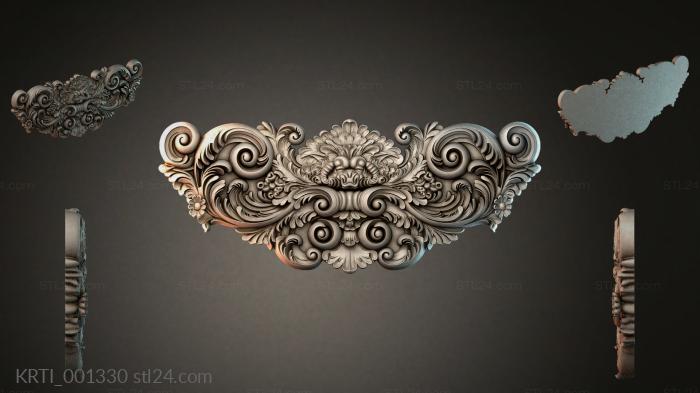 Cartouches (KRTI_001330) 3D models for cnc