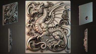 Cartouches KRTI_001338 3d model
