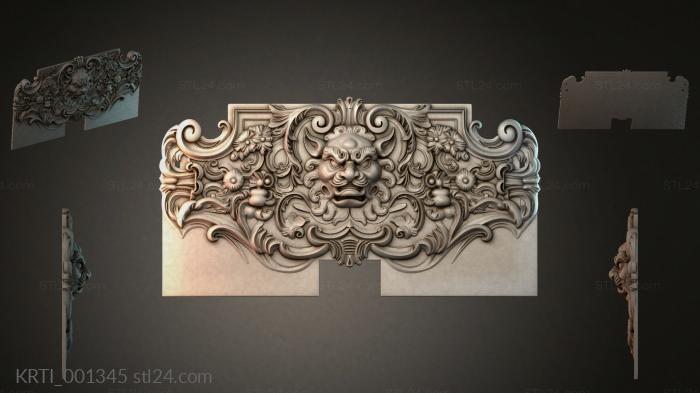Cartouches (KRTI_001345) 3D models for cnc