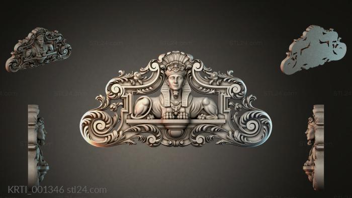 Cartouches (KRTI_001346) 3D models for cnc