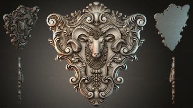 Cartouches KRTI_001352 3d model