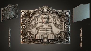 Cartouches KRTI_001402 3d model