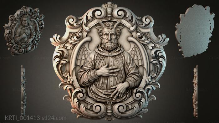 Cartouches (KRTI_001413) 3D models for cnc