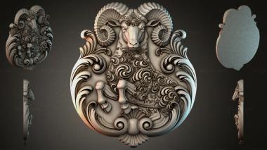 Cartouches KRTI_001423 3d model