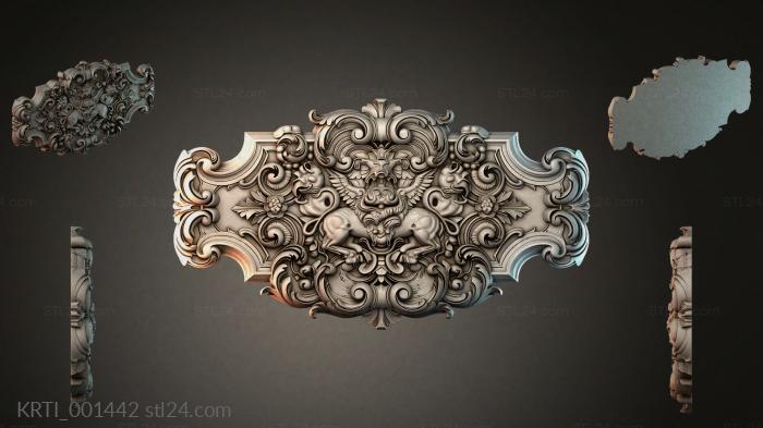 Cartouches (KRTI_001442) 3D models for cnc