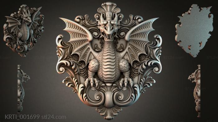 Cartouches (KRTI_001699) 3D models for cnc
