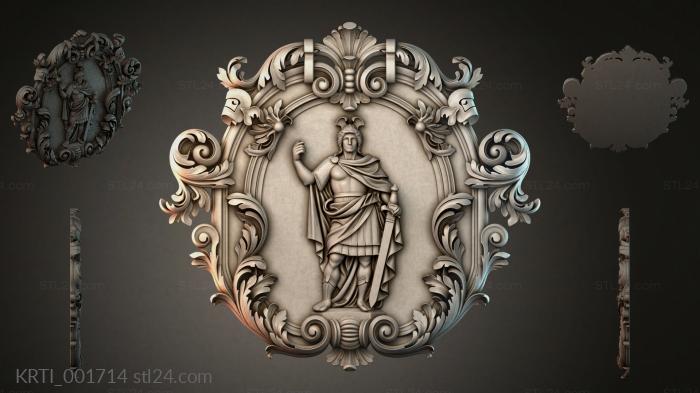 Cartouches (KRTI_001714) 3D models for cnc