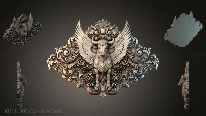 Cartouches (KRTI_001732) 3D models for cnc