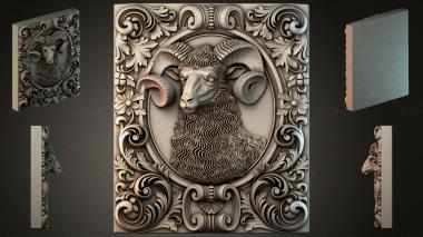 Cartouches KRTI_001785 3d model