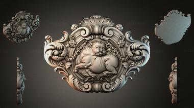 Cartouches KRTI_001789 3d model
